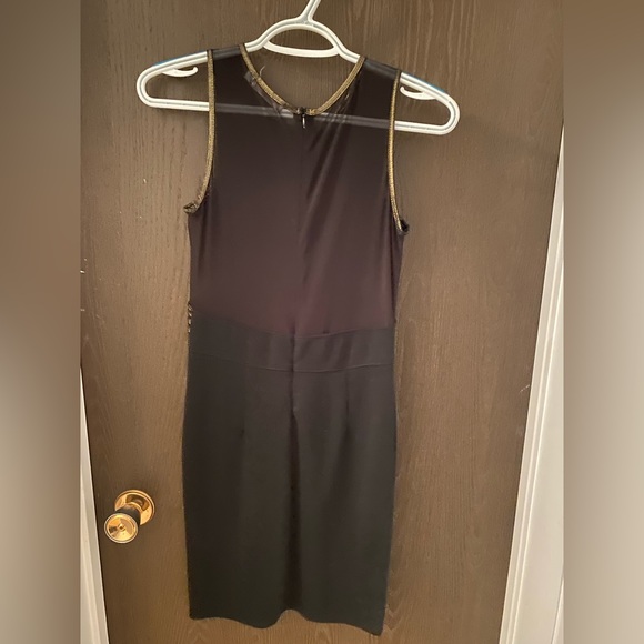 Short black and gold dress by Spicysugar. - Picture 2 of 2